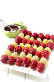 Great sites have healthy christmas appetizers ideas are listed here. Chocolate Drizzled Christmas Fruit Skewers The Healthy Maven