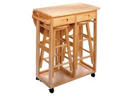 tables with stools for small kitchen