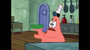 So here's what he means. Patrick That S A Pickle Spongebob
