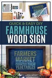 4 Clever Tips Every Crafter Should Know For Stencils Farmhouse Diy Wood Signs Trending Decor