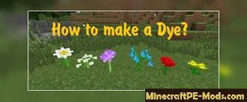 Banner (green) cyan dye firework star (burst) firework star (creeper) firework star (large ball) firework star (small ball) firework star (star) green wool lime dye stained clay. How To Make A Dye In Minecraft Pe Guides Faq Mcpe