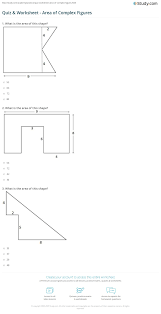 We will be looking at compound shapes made now try our lesson on calculating area of rectangles and squares where we learn how to find the area of rectangles including squares. Quiz Worksheet Area Of Complex Figures Study Com