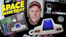 Space Laser Fight by Bambino Tabletop LCD game - 1979 - YouTube