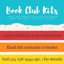 Are You In A Book Club Don T Buy The Books Check Them Out Free From The Library We Maintain A Wide Variety Of Titles Your Gr Book Club Books Book Club
