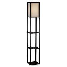Fairly tall and sturdy, with a range of light settings and colours. Adesso Wright Tall Floor Lamp In Black Bed Bath Beyond