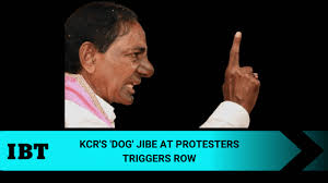 Jump to navigation jump to metadata. Kcr Calls Protestors Dogs Bjp Leaders Beggars Stirs Row Details Ibtimes India