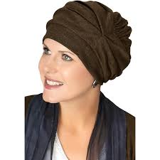 Hats Scarves & More Chemo Headwear Cancer Scarf 50+ UPF Sun Protection Pre  Tied Headscarf Head Coverings Cotton Celeste (BEIGE) at Amazon Women's  Clothing store