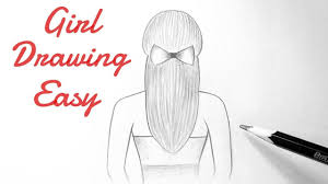 Easy sketches to draw with pencil for beginners anime. How To Draw A Girl Easy Back Side Drawing Of A Girl Easy Step By Step Pencil Sketch Of Girl Tutorial Youtube