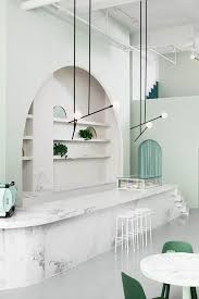 Color Trend 2020 Neo Mint In Interiors And Design Modern Interior Design Restaurant Design Cafe Design