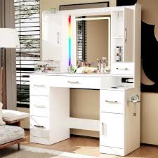 Vanity Desk With Mirror And Lights 43 3