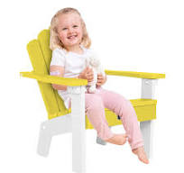 Amazon.com: FUNBERRY Kids Outdoor Chair, CPC Certified HDPE ...