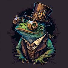 Una acuarela de un hombre con un sombrero de copa y un abrigo largo con un  sombrero de copa azul. | Imagen Premium generada con IA