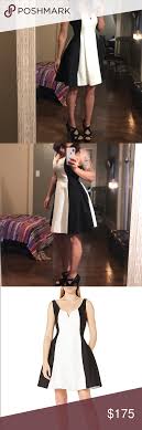 Get 5% in rewards with club o! Halston Heritage Dress Halston Heritage Dress Black And White Evening Dresses White Evening Dress