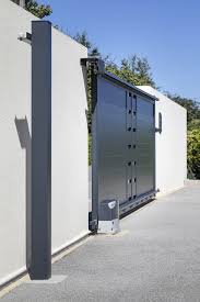 Glazik Portail Coulissant Existe En Battant Gris Anthracite Ral 7016 Portail Aluminium Portail Coulissant Portail Portail Aluminium