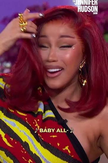 Cardi B cannot believe she did THIS with JHud! 🎶