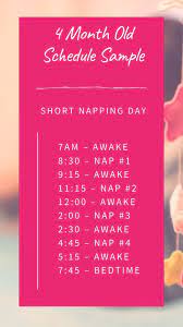 Sleep Schedule Plans 3 Different Samples You Can Try For Your For 4 Month Old Baby The Mama Coach