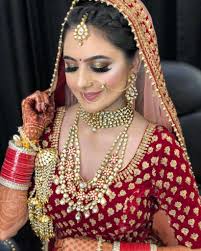 Beautiful Traditional Bridal Makeup Indian Bridal Indian Bride Indian Bridal Wear