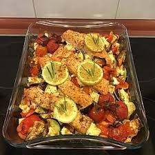 Low Carb Lachs Mit Ofengemuse Von Velvet Mayhem Chefkoch Lachs Gerichte Low Carb Lachs Rezepte