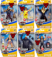 See more ideas about wwe toys, wwe, wwe figures. Wwe Elite 77 Complete Set Of 6 Wwe Toy Wrestling Action Figures By Mattel This Set Includes Aj Styles The Fiend Bray Wyatt Ronda Rousey Viscera Rick Rude Miss Elizabeth