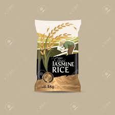 Rice Package Mockup Thailand Food Products Vector Illustration Royalty Free Svg Cliparts Vectors And Stock Illustration Image 152745348