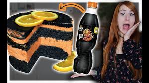 Der schwarze sesam macht den kuchen so dunkel. Torte Mit Schwarzer Fanta Limited Edition Youtube