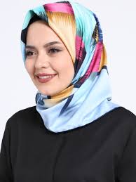 Anna Lucci Karışık Renkli Twill Eşarp