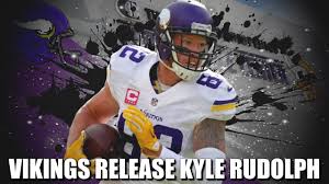 Minnesota Vikings Release Te Kyle Rudolph Youtube