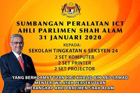 Check spelling or type a new query. Khalid Samad On Twitter Allhamdulillah Harini Saya Berpeluang Menyempurnakan Majlis Penyerahan Bantuan Peralatan Ict Kepada Sekolah Yang Terpilih Dalam Kawasan Parlimen Shah Alam Bagi Tahun 2020 Https T Co D3oywael8t