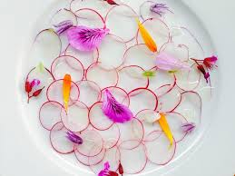 Twitter Arpegelive Carpaccio De Radis Huile De Food Presentation Food Design Culinary Arts