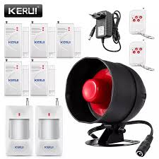 Kerui Cheap Upgraded Standalone Wireless Home Security Alarm System Kit Siren Horn With Motion Detector Diy 110db Burglar Alarm Alarm System Kits Aliexpress