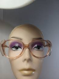 Vintage Titmus brown Eyeglasses Safety Frames Z87+ With Side Shields.  Condition