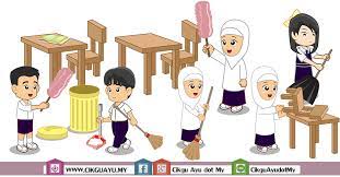 Tentunya kegiatan ini sangatlah positif. Kartun Tugasan Kebersihan Dan Keceriaan Kelas Cikgu Ayu Dot My