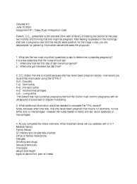 Antepartum Care Assignment Miscarriage Pregnancy