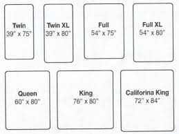 Bed Frame Size Chart Philippines Matres Image