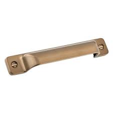 Classy contemporary metal pull by richelieu. Richelieu Richelieu 5 1 32 In Transitional Champagne Bronze Cabinet Pull Cabinet Cup Pulls Bronze Cabinet