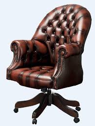 The giroflex 353 swivel chair is the chair for the personal touch. Chesterfield Vintage Directors Swivel Office Chair Antique Rust Leather Ebay