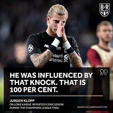 Loris karius had a night to forget in the champions league final, one which has kept the meme community busy. B R Football On Twitter Jurgen Klopp Says Loris Karius Was 100 Per Cent Suffering Concussion During The Champions League Final Last Month