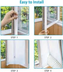 4m Klimaanlage Auslass Fensterabdichtung Fur Mobile Klimagerate Ablufttrockner Ebay