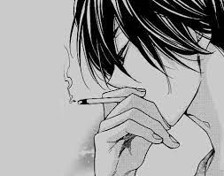 You could call me a super fan. Depressed Anime Guy Smoking Shefalitayal