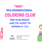 Multigenerational Coloring Club