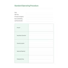 The standard operating procedure tool integrates with the intelligent operations center infrastructure and provides a straightforward and powerful determine the scope of the sop. 13 Standard Operating Procedure Templates Pdf Doc Free Premium Templates