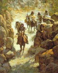 Entering the Apache stronghold by Howard Terpning on artnet