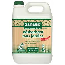 Desherbant Biologique Tous Jardin 5 L Pour 390 M Clairland