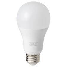 Tradfri Led Bulb E27 1000 Lumen Wireless Dimmable White Spectrum Globe Opal White Ikea