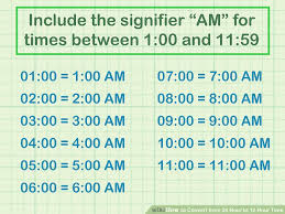 3 Ways To Convert From 24 Hour To 12 Hour Time Wikihow