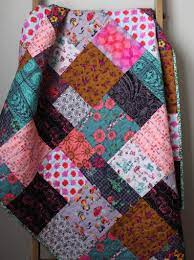 Lap Quilt Bohemian Quilt Anna Maria Horner Quilt Floral Etsy Coperte Trapunta Moderna Decorazioni Trapuntate