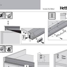 Montageanleitungen Hettich