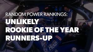 As we look to restart the 2020 nascar cup series season, let's reflect on the first four races of the year. Random Power Rankings Unlikely Rookie Of The Year Runners Up Nascar Com