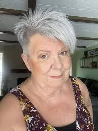 67 years old. Just can't bring myself to cut my hair.