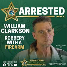 𝗖𝗜𝗧𝗥𝗨𝗦 𝗖𝗢𝗨𝗡𝗧𝗬 𝗦𝗛𝗘𝗥𝗜𝗙𝗙'𝗦 𝗢𝗙𝗙𝗜𝗖𝗘 𝗠𝗔𝗞𝗘𝗦  𝗔𝗥𝗥𝗘𝗦𝗧 𝗜𝗡 𝗔𝗥𝗠𝗘𝗗 𝗕𝗔𝗡𝗞 𝗥𝗢𝗕𝗕𝗘𝗥𝗬 (𝗖𝗶𝘁𝗿𝘂𝘀  𝗖𝗼𝘂𝗻𝘁𝘆, 𝗙𝗟) On Thursday, July 10, 2025, the Citrus County Sheriff's  Office (CCSO) launched an investigation ...